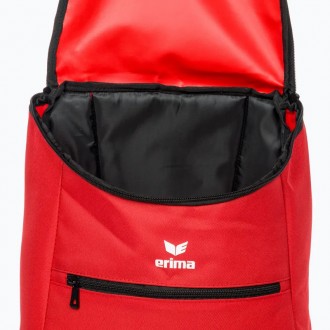 Спортивный рюкзак 24L Erima Team Backpack красный
Описание:
	Вместительный. Прос. . фото 6