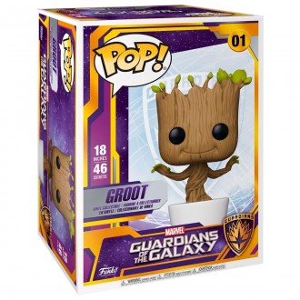 Виниловая игровая фигурка с качающейся головой FUNKO POP! – ТАНЦУЮЩИЙ ГРУТ стане. . фото 6