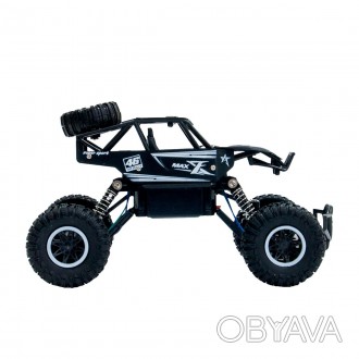 Автомобиль OFF-ROAD CRAWLER на р/у – ROCK SPORT в черном цвете доставит Вашему р. . фото 1