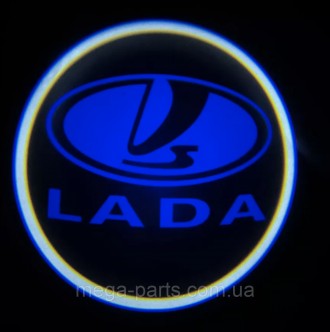 Подсветка дверей автомобиля: проекция логотипа LADA крепятся на нижней части обш. . фото 11