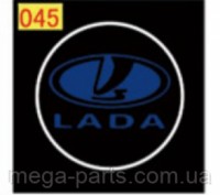 Подсветка дверей автомобиля: проекция логотипа LADA крепятся на нижней части обш. . фото 3