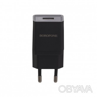 Сетевое зарядное устройство Borofone BA19A, Black