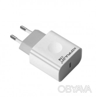 Сетевое зарядное устройство Konfulon C69D, PD, 20W, White