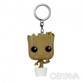 Игровая фигурка на клипсе FUNKO POP! – Танцующий Грут станет замечательным подар. . фото 1