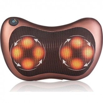 Масажна подушка Car and Home Massage Pillow, масажер для шиї автомобільний. Костянтинівка. фото 1 Масажна подушка Car and Home Massage Pillow, масажер для шиї автомобільний. Костянтинівка. фото 1