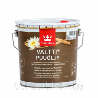 Олія для дерева Tikkurila Valtti Puuoljy (Валті Пуйоль) 9л. Львів. фото 1 Олія для дерева Tikkurila Valtti Puuoljy (Валті Пуйоль) 9л. Львів. фото 1