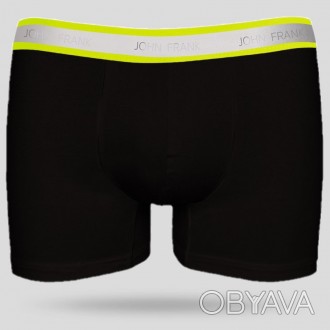 Трусы мужские боксеры John Frank JFBNEON01-BLACK