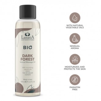 Luxuria BIO Oil Dark Forest 100 мл - массажное масло из новой линейки Luxuria Bi. . фото 4