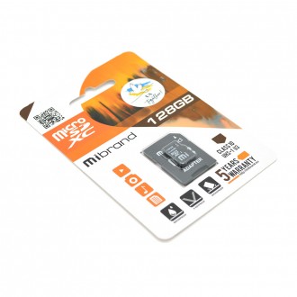 Карта пам'яті Mibrand microSDHC Class 10 UHS-I, 128GB. Дніпро. фото 1 Карта пам'яті Mibrand microSDHC Class 10 UHS-I, 128GB. Дніпро. фото 1