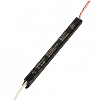 Імпульсний блок живлення герметичний PSW12-48 12В 4А (48Вт) IP20 (214*18*18). Дніпро. фото 1 Імпульсний блок живлення герметичний PSW12-48 12В 4А (48Вт) IP20 (214*18*18). Дніпро. фото 1