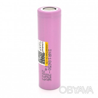 Аккумулятор 18650 Li-Ion LiitoKala Lii-35E, 3500mah （3350-3500mah）, 3.7V (2.5-4.. . фото 1