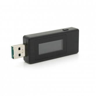 USB тестер Keweisi KWS-V30 напруги (3-8V) і тока (0-3A), Black. Дніпро. фото 1 USB тестер Keweisi KWS-V30 напруги (3-8V) і тока (0-3A), Black. Дніпро. фото 1