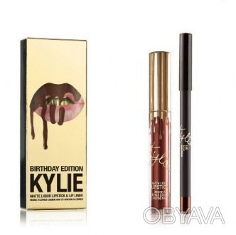 Kylie Jenner Матовые помада + карандаш USA SPICE LEO