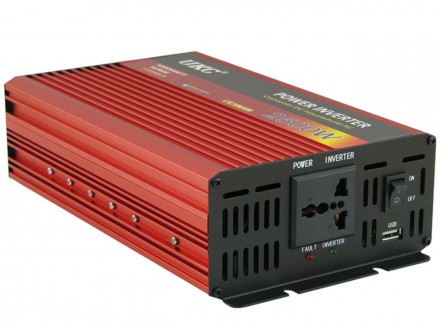 Інвертор 12V-220 "UKC 2500W", перетворювач напруги 12V-220V - Модифікована синус. . фото 3