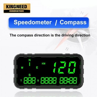 GPS СНІДОМЕТР HUD C3012 простий та легкий в експлуатації. Встановіть його на лоб. . фото 11