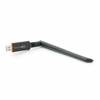 Бездротовий мережевий адаптер Wi-Fi-USB3.0 Merlion LV-UAC13, RTL8812BU, з антеною 20 см, 802.11bgn, 1200MB, 2.4. Дніпро. фото 1 Бездротовий мережевий адаптер Wi-Fi-USB3.0 Merlion LV-UAC13, RTL8812BU, з антеною 20 см, 802.11bgn, 1200MB, 2.4. Дніпро. фото 1
