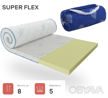 Миниматрас Sleep&Fly mini Super Flex (Супер Флекс) от ЕММ
Описание 
Ортопедическ. . фото 1