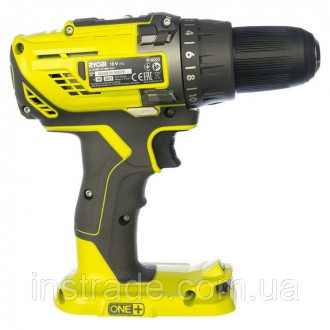 Аккумуляторная дрель-шуруповерт RYOBI R18DD3-215S ONE+ – это компактный инструме. . фото 5