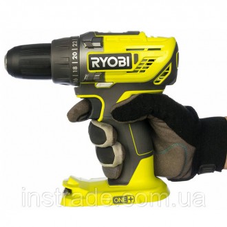 Аккумуляторная дрель-шуруповерт RYOBI R18DD3-215S ONE+ – это компактный инструме. . фото 4