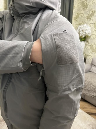 Тактична мембрана куртка
Розміри: S-3XL
Колір: сірий
Не промокає та не продув. . фото 6
