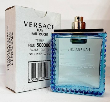 
 
 
Светящийся свежий мужской аромат Versace Man Eau Fraiche от Versace перелив. . фото 5