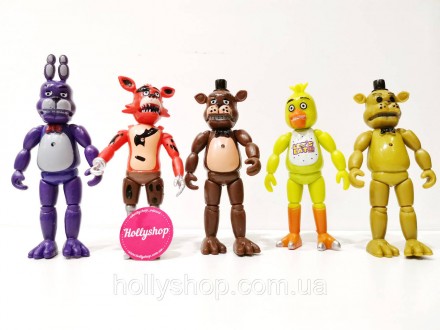 Набор фигурок 5 ночей с Фредди ФНаФ FNaF 15СМ с подсветкой.. Одесса. фото 1 Набор фигурок 5 ночей с Фредди ФНаФ FNaF 15СМ с подсветкой.. Одесса. фото 1