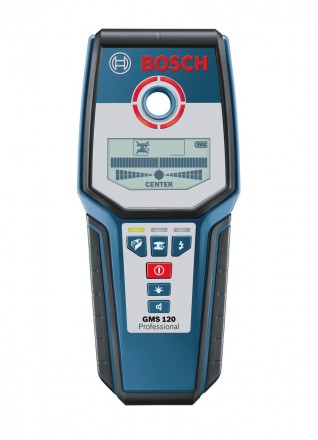 Детектор скрытой проводки металла (металлодетектор) Bosch GMS 120 : 120мм искате. Харьков. фото 1 Детектор скрытой проводки металла (металлодетектор) Bosch GMS 120 : 120мм искате. Харьков. фото 1