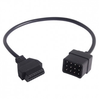 Переходник с OBD2 16pin мама на Renault 12pin папа. Бровари. фото 1 Переходник с OBD2 16pin мама на Renault 12pin папа. Бровари. фото 1