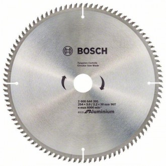 Диск пильный 254 х 30 (96Т) Bosch по алюминию (2608644395) VDS. Харків. фото 1 Диск пильный 254 х 30 (96Т) Bosch по алюминию (2608644395) VDS. Харків. фото 1