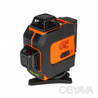 Лазерный нивелир самовыравнивающийся уровень TEX.AC ТА-04-045 (4D) : 40м, зелены