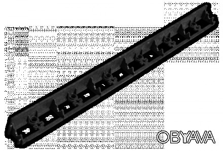 Бордюр садовый 45х1000мм, RIM-BORD, черный, OBRB45Универсальные бордюры RIM-BORD. . фото 1