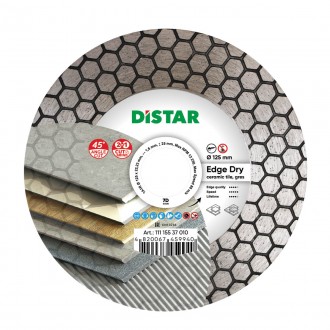 Диск алмазный отрезной Distar 1A1R 125 EDGE DRY :125x1,6x25x22,23мм, керамика, к. Харків. фото 1 Диск алмазный отрезной Distar 1A1R 125 EDGE DRY :125x1,6x25x22,23мм, керамика, к. Харків. фото 1
