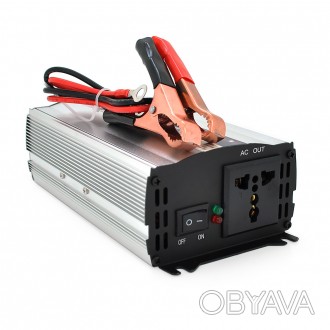 Инвертор напряжения CJ-500Q (DC:250W), 12/220V с аппроксимированной синусоидой, . . фото 1