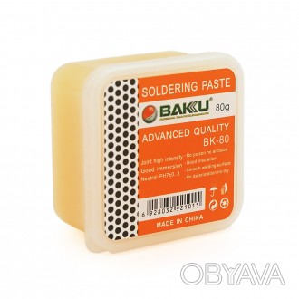 Флюс-паста BAKU BK-80 - це високоякісний продукт на каніфольній основі, призначе. . фото 1