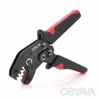 Інструмент обжимний SN-28B для обжимки клем, 0.3-1.0mm2, Black-red. . фото 1 Інструмент обтискний SN-28B - призначений для обтискання клем на кабелі перетино. . фото 1