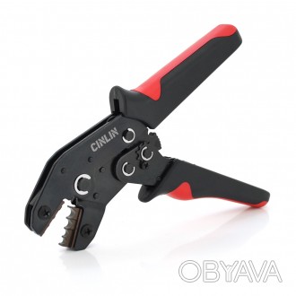 Інструмент обжимний SN-06 для обжимки клем, 0.5-6mm2, Black-red. . фото 1 Інструмент обтискний SN-06 - призначений для обтискання клем перетином до 6м2, з. . фото 1