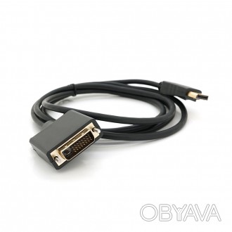 Конвертер Display Port (папа) на DVI24+1(папа) 1.8m (пакет)
