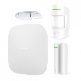 Комплект бездротової сигналізації Ajax StarterKit white ( Hub/MotionProtect/DoorProtect/SpaceControl ). Дніпро. фото 1 Комплект бездротової сигналізації Ajax StarterKit white ( Hub/MotionProtect/DoorProtect/SpaceControl ). Дніпро. фото 1