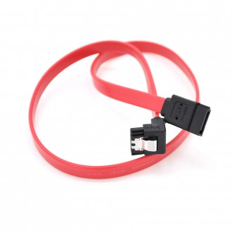 Кабель інтерфейсний VEGGIEG ST307 SATA3.0, 0.5м, загнутий з защіпкою, червоний. Дніпро. фото 1 Кабель інтерфейсний VEGGIEG ST307 SATA3.0, 0.5м, загнутий з защіпкою, червоний. Дніпро. фото 1