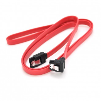 Кабель інтерфейсний VEGGIEG ST310 SATA3.0, 1м, загнутий з защіпкою, червоний. Дніпро. фото 1 Кабель інтерфейсний VEGGIEG ST310 SATA3.0, 1м, загнутий з защіпкою, червоний. Дніпро. фото 1