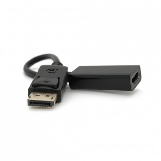 Конвертер Display Port (тато) на HDMI (мама) 30 cm, Black, 4K, Пакет. Дніпро. фото 1 Конвертер Display Port (тато) на HDMI (мама) 30 cm, Black, 4K, Пакет. Дніпро. фото 1