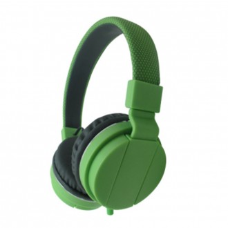 Навушники дротові Jedel WAVE6, з мікрофоном, Green, Box. Дніпро. фото 1 Навушники дротові Jedel WAVE6, з мікрофоном, Green, Box. Дніпро. фото 1