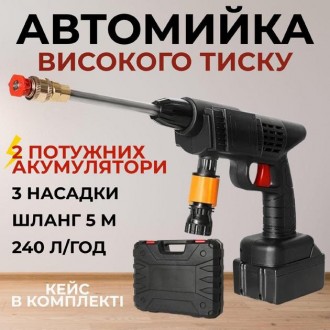 Беспроводная автомойка пистолет высокого давления – это инновационное и ун. . фото 3