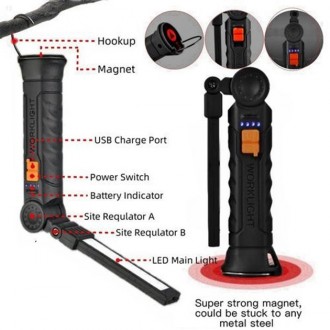 Багатофункціональний та компактний ліхтар для туристів та любителів активного ві. . фото 5