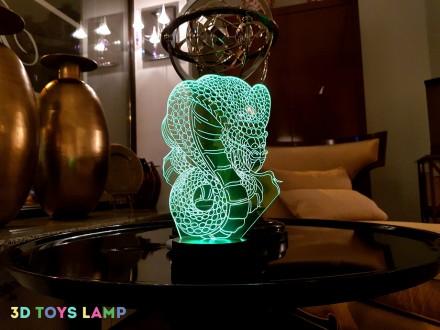 
 
3D СВЕТИЛЬНИКИ - НОЧНИКИ торговой марки 3D TOYSLAMP с эффектом трехмерного из. . фото 2