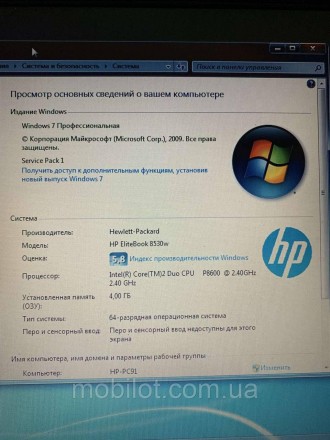 Материнская плата к ноутбуку HP 8530w. Все работает исправно. В нормальном состо. . фото 9