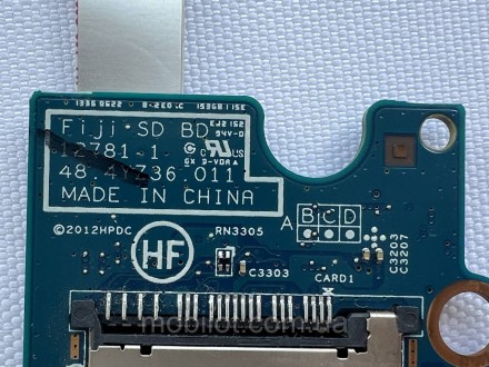 Дополнительная плата к ноутбуку HP 470 G0. В рабочем состоянии. Более детальное . . фото 6