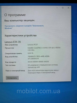 Материнская плата для ноутбука Lenovo E31-70 (la-c311p Rev: 1.A). Все работает и. . фото 10