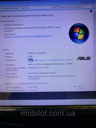 Материнская плата к ноутбуку Asus 1225B. При проверке плата включалась, Windows . . фото 11