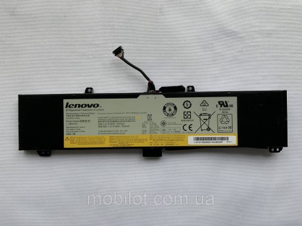 Оригинальная аккумуляторная батарея Lenovo IdeaPad Y50-70 (L13M4P02) 7.4V 7400mA. . фото 2